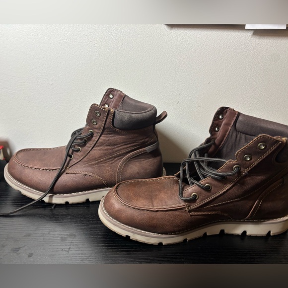 Dockers Men's Dark Brown Wedge Boots - Picture 4 of 5